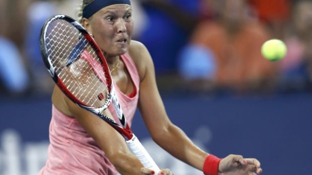 Lucie Hradecká na US Open ve dvouhře rychle dohrála