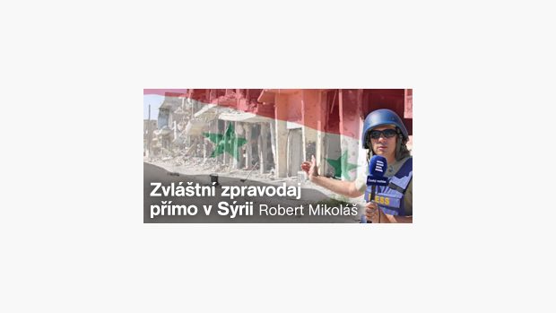 Zvláštní zpravodaj ČRo v Sýrii Robert Mikoláš