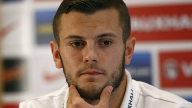 Záložník anlické reprezentace Jack Wilshere