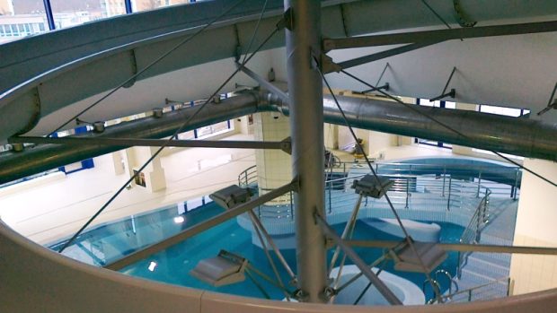 Třebíčský aquapak Laguna nabízí i třetí nejdelší tobogán v Česku