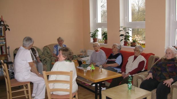 Modernizovaný stacionář v Ostrově u Karlových Varů