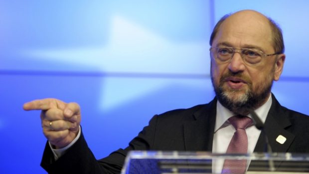 Předseda Evropského parlamentu Martin Schulz