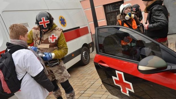Zdravotníci Člověka v tísni budou léčit v budově bývalé polikliniky