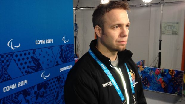 Trenér české sledge hokejové reprezentace trenér Jiří Bříza