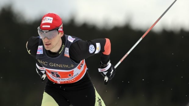 Český reprezentant v běhu na lyžích Martin Jakš