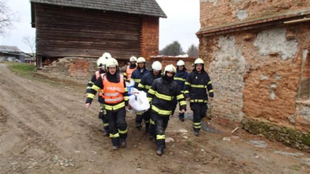 Hasiči zasahovali při požáru v zemědělském objektu ve Stříteži nad Ludinou