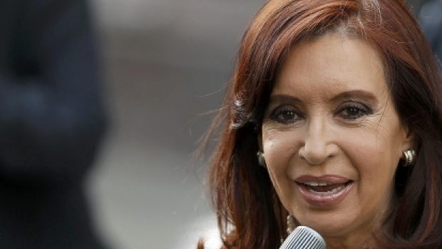 Argentinská prezidentka Cristina Fernándezová