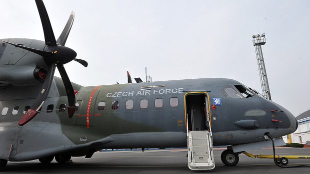 Letadlo CASA C-295M, letiště Kbely