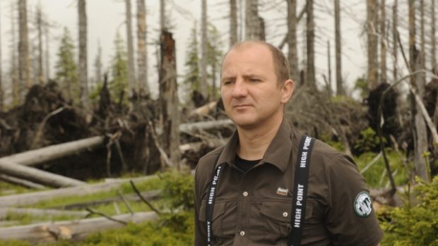 Ředitel NP Šumava Jiří Mánek na snímku z června 2012