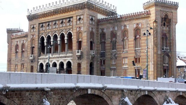 Viječnica, historická budova v centru Sarajeva, se po 22 letech znovu otevírá