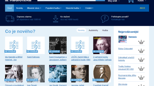 Radiotéka - e-shop Českého rozhlasu