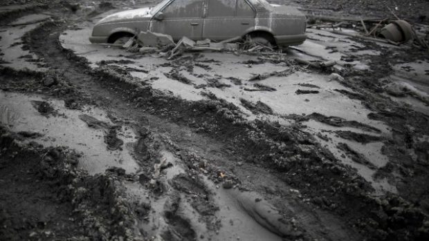 Následky povodní v Bosně a Hercegovině. 21. 5. 2014, Topcic Polje