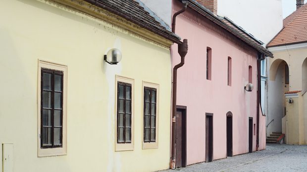 Pohled na Příhrádek od Pernštýnského náměstí