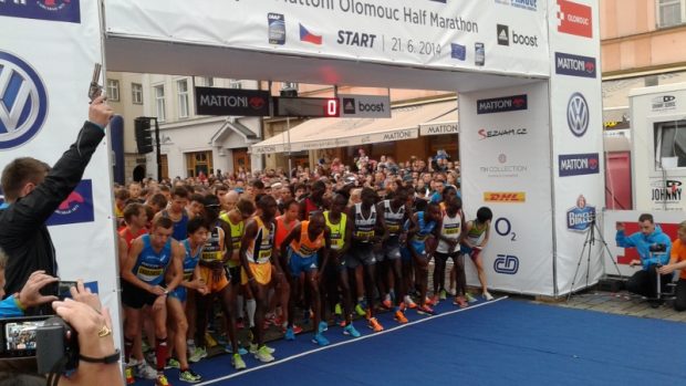 Start Olomouckého půlmaratonu