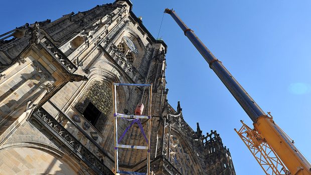 Rekonstrukce hodin, katedrála sv. Víta