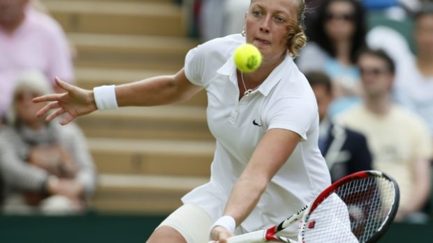 Petra Kvitová nastoupí ve čtvrtfinále Wimbledonu proti krajance Barboře Záhlavové-Strýcové