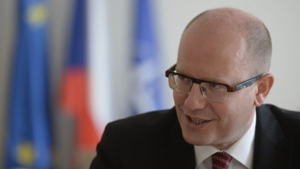 Předseda vlády Bohuslav Sobotka