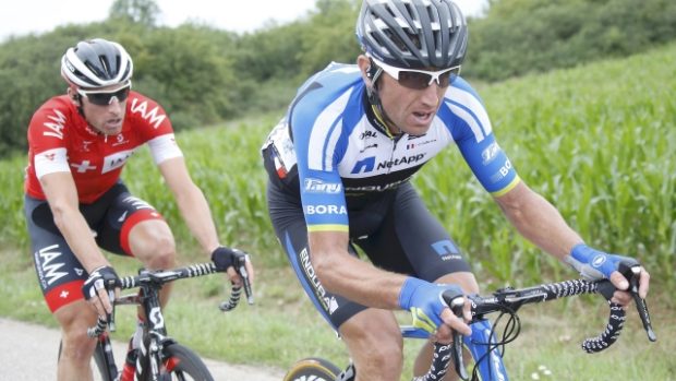Stáj NetApp je na letošní Tour de France hodně vidět, Tiago Machado je nyní třetí v průběžném pořadí (ilustrační foto)