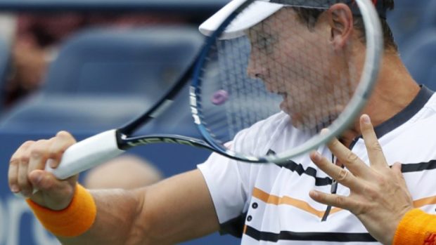 Tomáš Berdych je poprvé v kariéře v osmifinále US Open starším hráčem na kurtu