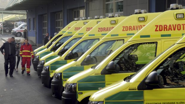 Nové vozy záchranné služby v Ústeckém kraji