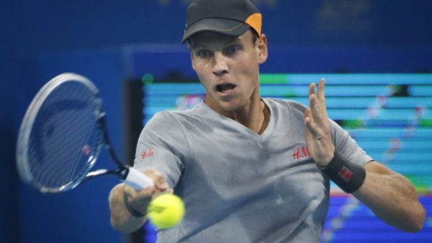 Tomáš Berdych prošel v Pekingu do finále přes Slováka Martina Kližana