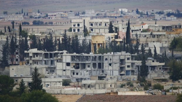 Syrské město Kobani