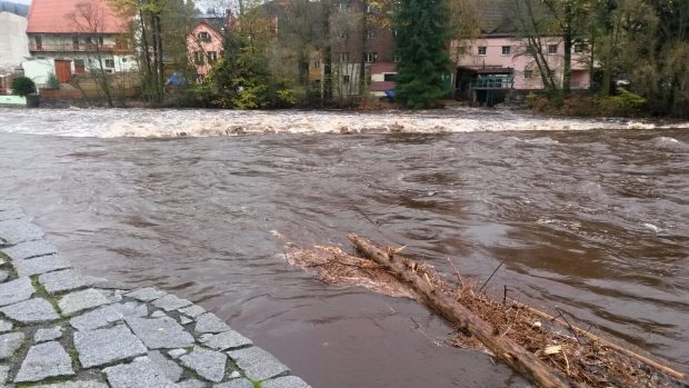Řeka Otava v Sušici