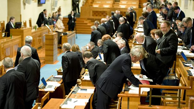 Ustavující schůze Senátu, volba předsedy Senátu