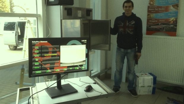 Instalace nového babyboxu ve fakultní nemocnici Olomouc