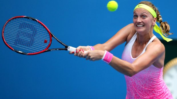 Petra Kvitová prošla do 3. kola přes Němku Monu Barthelovou
