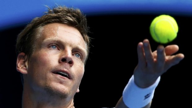 Tomáš Berdych na turnaji Australian Open