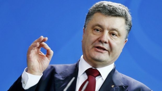 Ukrajinský prezident Petro Porošenko