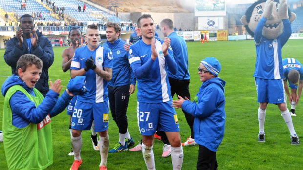 Liberci zařídil těsné vítězství nad Brnem útočník Marek Bakoš (27)