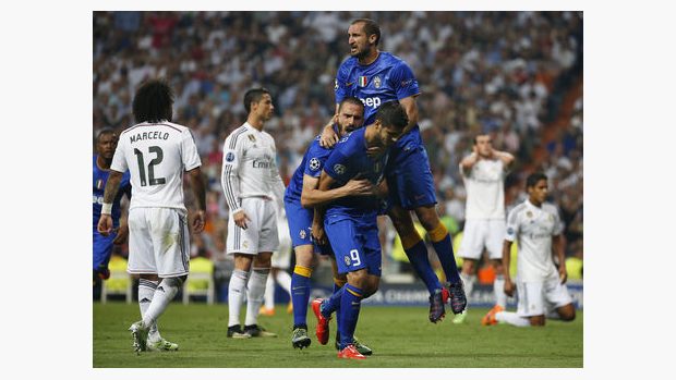Morata byl po rozhodujícím gólu v obležení spoluhráčů, gól proti svému bývalému týmu ale neslavil