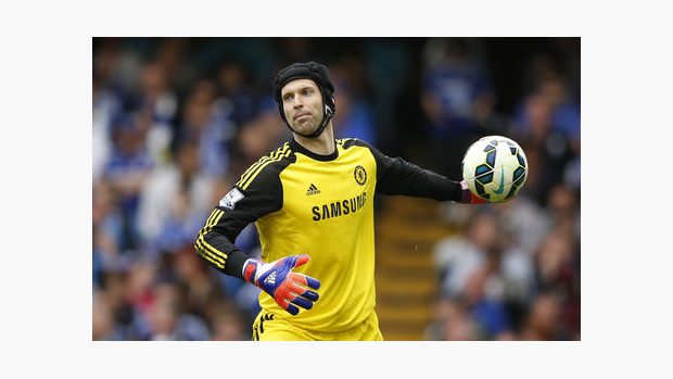 Petr Čech nastoupil v dresu Chelsea v letošní sezoně jen k 7 ligovým zápasům