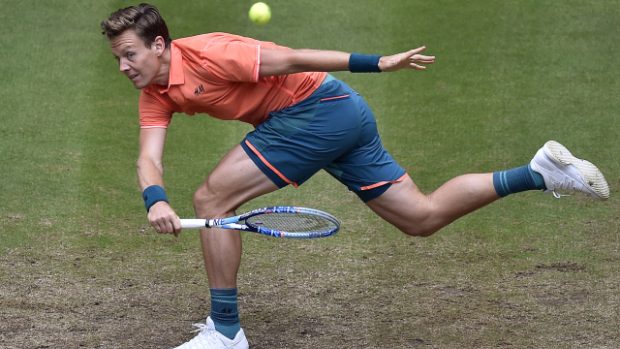 Tomáš Berdych prohrál v Halle s Chorvatem Karlovičem a skončil ve čtvrtfinále