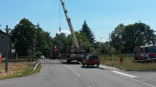 Přejezd ve Studénce, na kterém narazilo Pendolino do kamionu