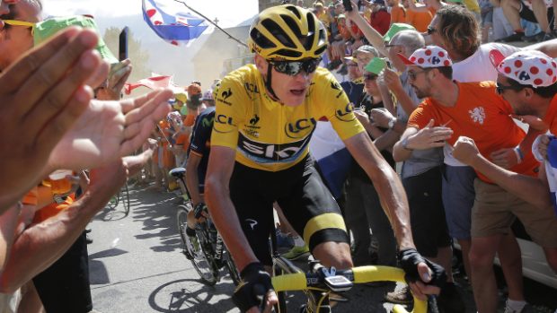 Britský cyklista Christopher Froome udržel žlutý trikot a s největší pravděpodobností vyhraje Tour de France