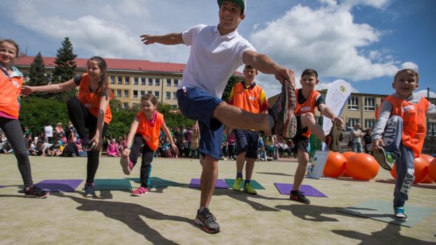 Česko sportuje: den s hvězdou. Cenu věnuje Česko sportuje, pořadatel Olympijského víceboje.