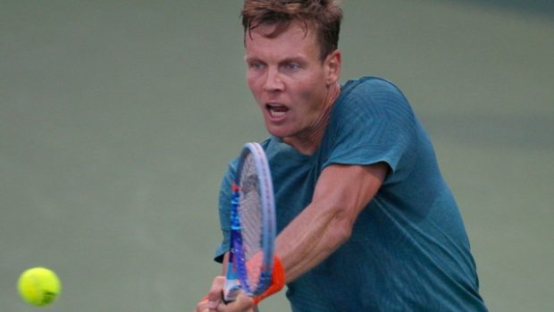 Tomáš Berdych vyhrál první zápas během letošní série severoamerických turnajů