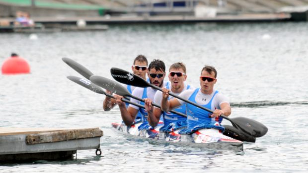 Čtyřkajak Josef Dostál, Daniel Havel, Lukáš Trefil, Jan Štěrba získal na MS bronzovou medaili