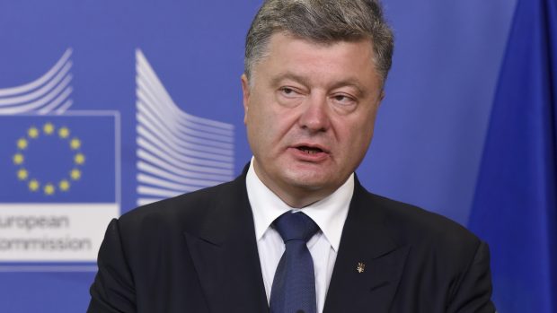 Ukrajinský prezident Petro Porošenko