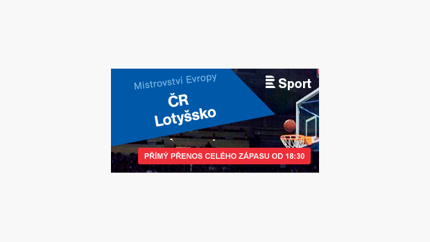 Basketbalové ME mužů: ČR - Lotyšsko