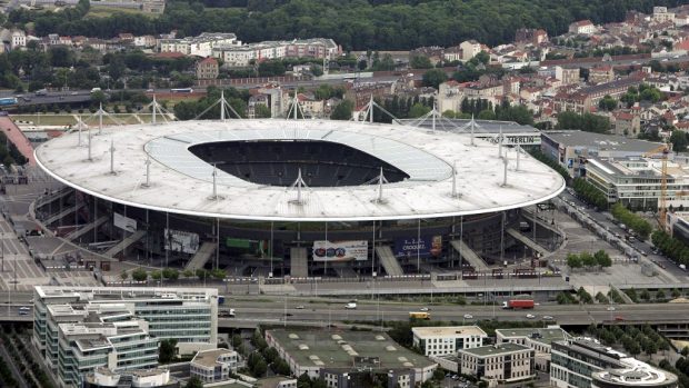 Pařížský stadion Stade de France, jeden z cílů teroristických útoků v pátek 13. listopadu