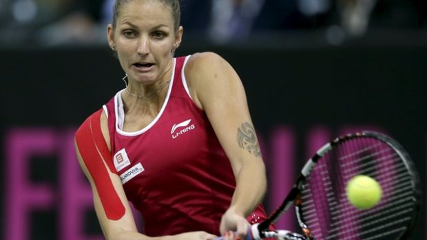 Karolína Plíšková je blízko vyrovnání fedcupového finále