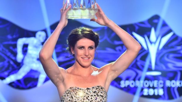 Atletka Zuzana Hejnová se stala vítězkou ankety Sportovec roku pro rok 2015