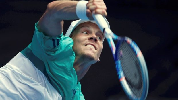 Tenista Tomáš Berdych porazil ve druhém kole Australian open Mirzu Bašiče z Bosny a Hercegoviny 3:0 na sety