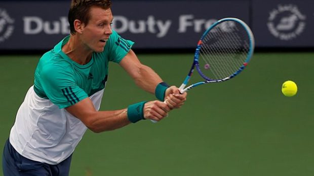 Tomáš Berdych prohrál v dubajském čtvrtfinále s Nickem Kyrgiosem