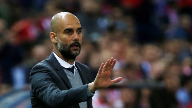 Trenér Manchesteru City Pep Guardiola