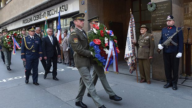 Vzpomínkový pietní akt při příležitosti 71. konce druhé světové války